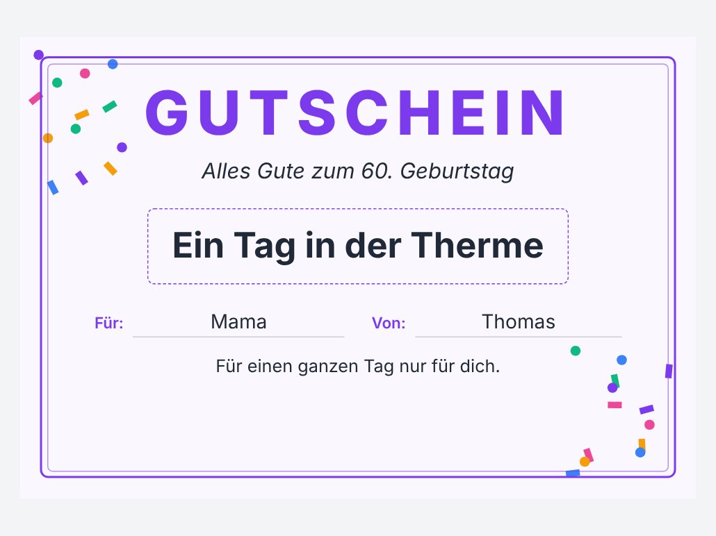 Zum 60. Geburtstag